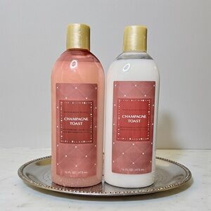 Body & Body Work Champagne Toast Shampoo & Conditioner Set NWT
